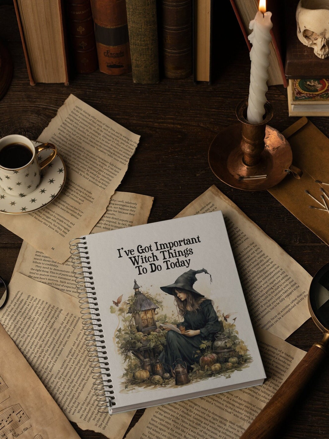 Important Witch Things to Do Witchy Hardcover 2025 / 2026 Calendar