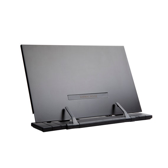 Supporto Per Libri Da Cucina In Legno Vintage, Leggio Regolabile Per Ricettari, Tablet, IPad, Riviste, 21,5x16,5x12,5 Cm