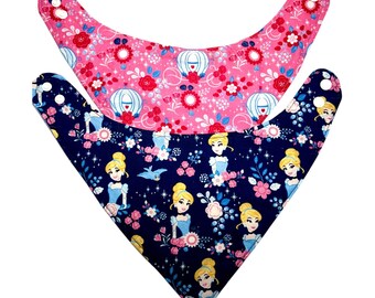 Dribble Bibs,Disney, Mickey,CoComelon,Toy Story,Pooh, Princess for Babies and Toddlers.
