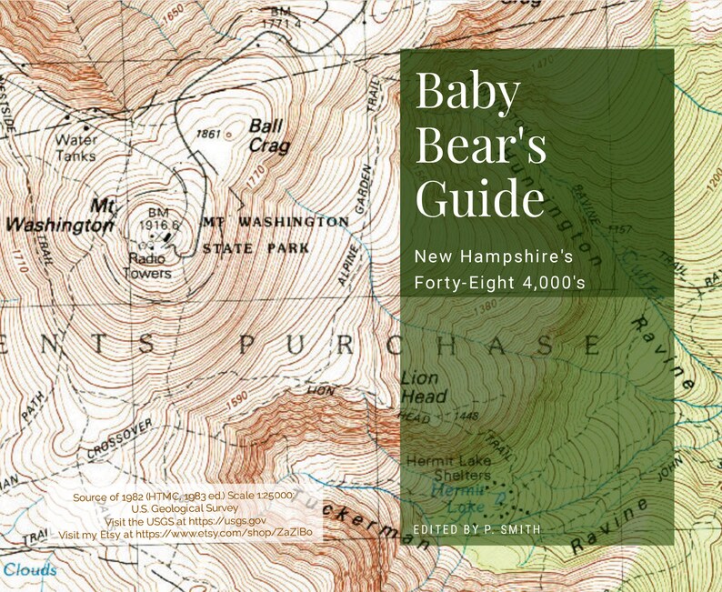 NH 48 4000 Journal for Hikers Checklist for 4000 Footers Trail Etsy