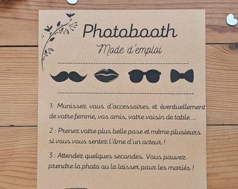 Affiche photobooth