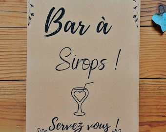 Bar à sirop/limonade/rhum