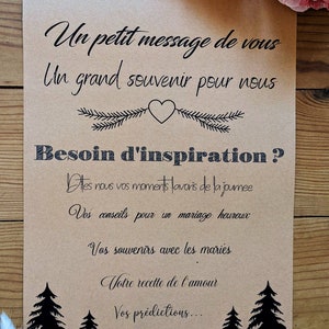 Livre d'or besoin d'inspiration (version hiver)