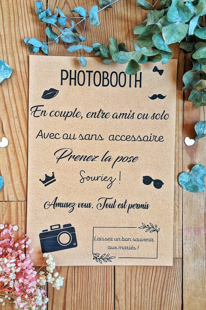Affiche photobooth image 2