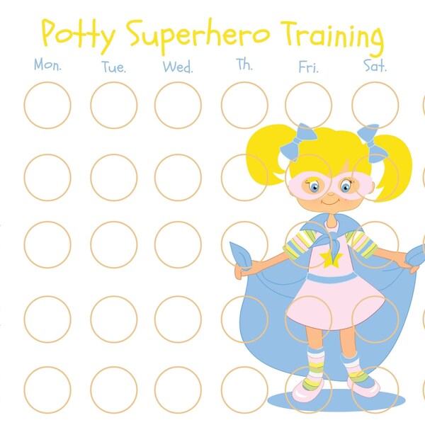 Superhero Potty - Etsy