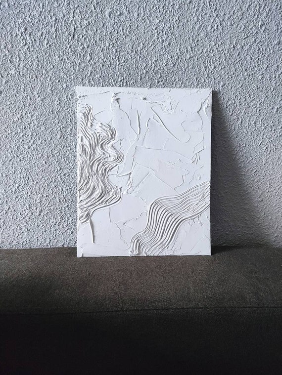 Minimalist Textured Art Board Etsy