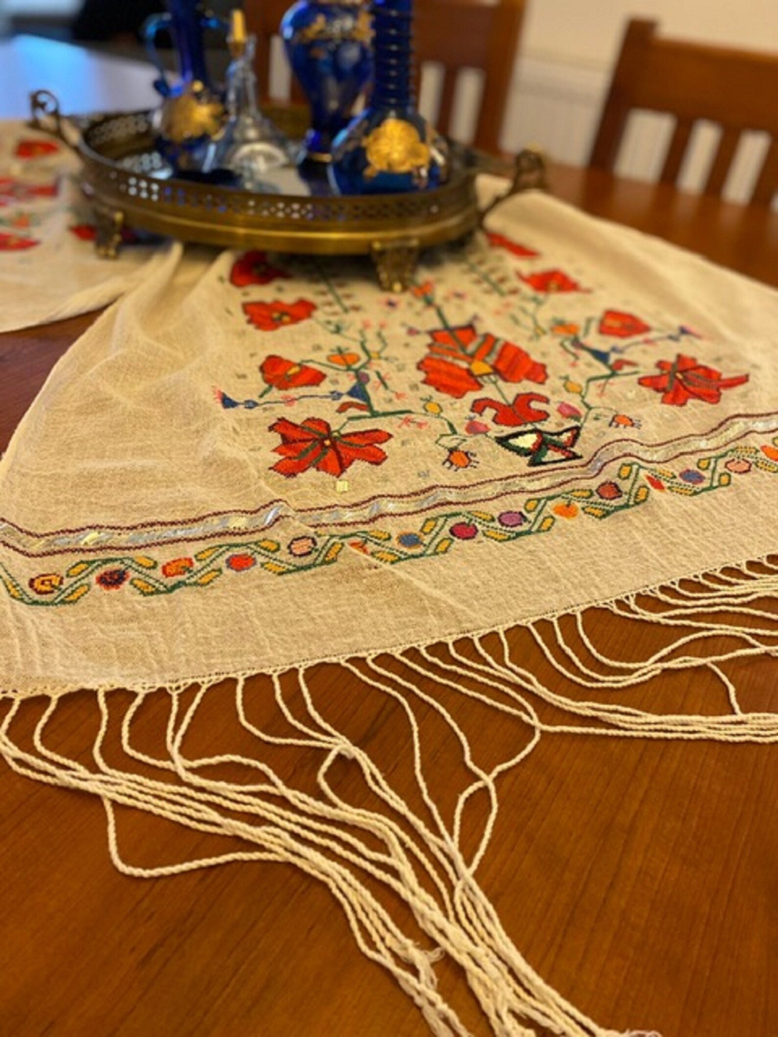 Hand Woven Table Linens Custom Table Linens Handmade Natural Etsy