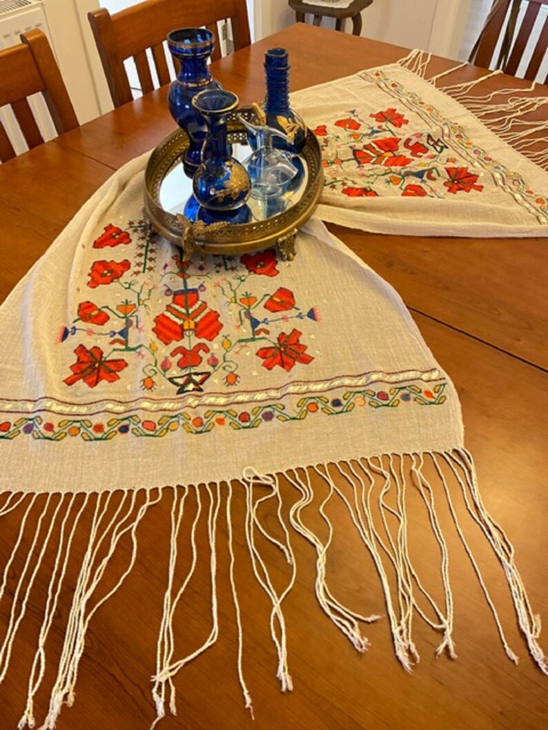 Hand Woven Table Linens Custom Table Linens Handmade Natural Etsy