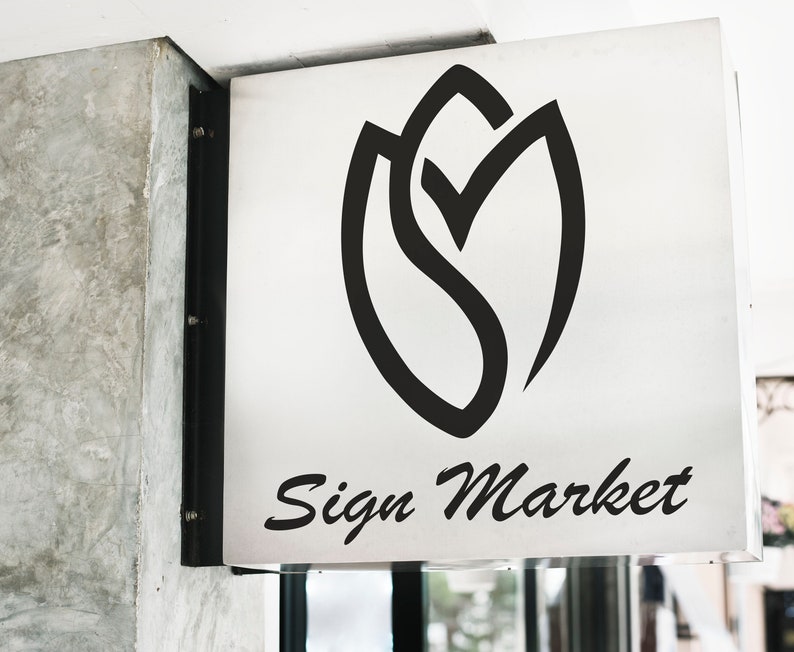 Custom Store Front Sign Shop Sign Blade Sign Boutique Sign Etsy