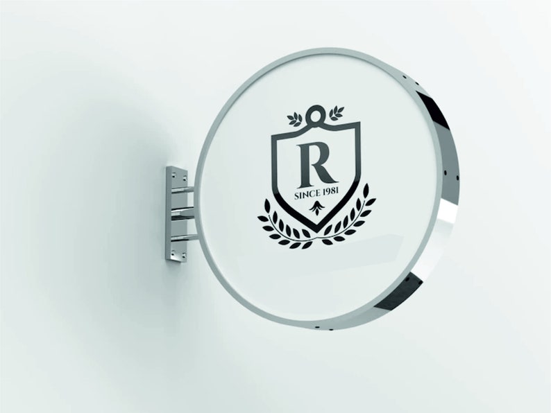 Luxury Store Front Sign Boutique Sign Shop Sign Blade Sign Etsy