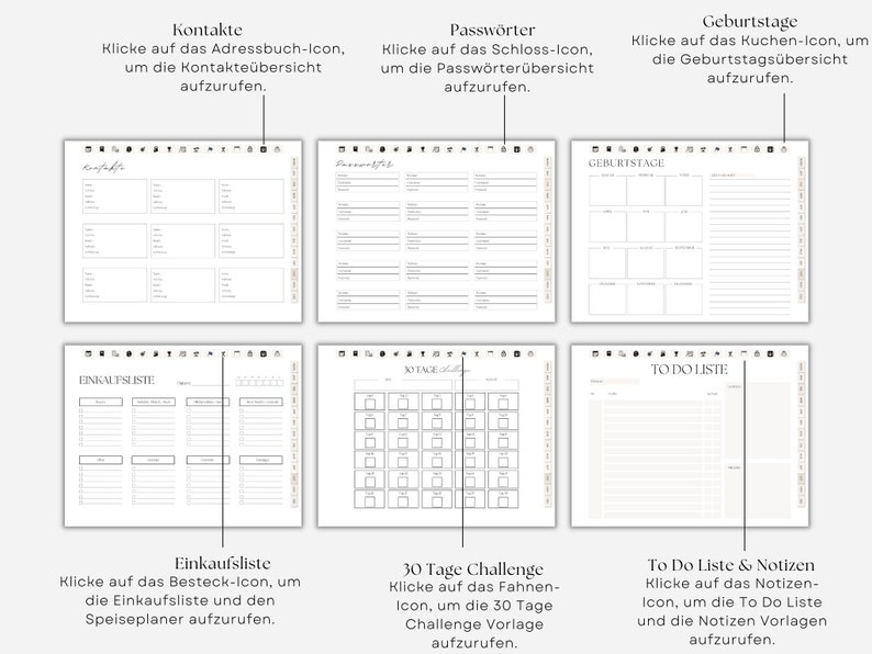 Digital Planner 2023 Goodnotes Planner iPad Planner Etsy