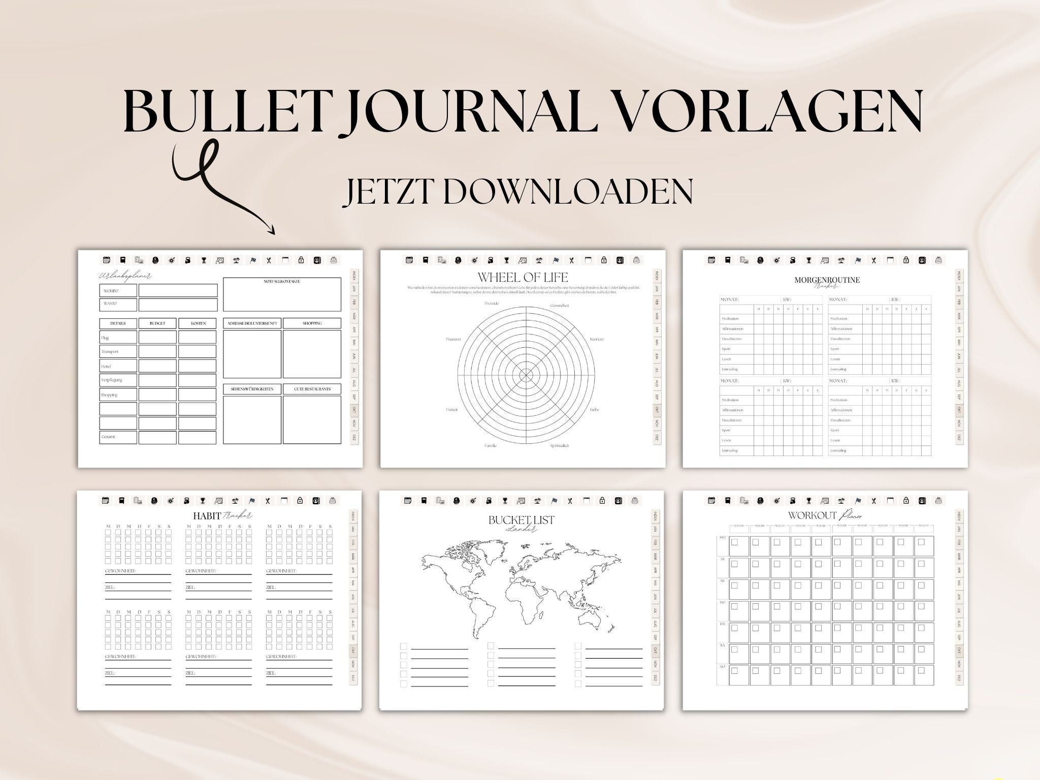 Digital Planner 2023 PDF Instant Download A4 Landscape Etsy