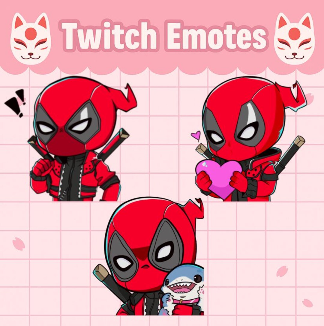 Deadpool Rivals Emote Deadpool (marvel Rivals) Emote Pack - Etsy