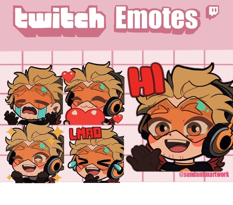 Hawk Emotes Hawks Emote Pack - Etsy