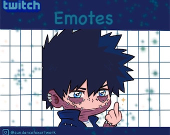 Twitch、YouTube、Discord 用の Dabi エモート (デジタルダウンロード)