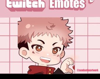 May include: A cartoon illustration of a character with pink hair, brown eyes, and a red shirt. The character is smiling and holding a small red heart in their hand. The background is a pink grid pattern. The text "@sundanfoxartwork" is in the bottom right corner of the image.