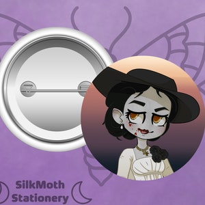 58MM Lady Dimitrescu Button