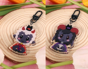Cult of the Lamb - 2.5 inch Goat and Lamb charm