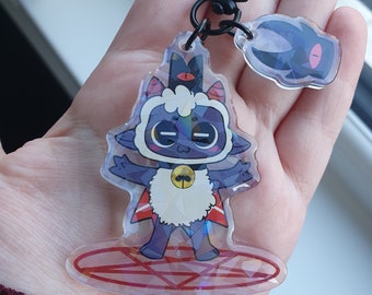 Cult of the Lamb Lambert-sleutelhanger 2,5 inch