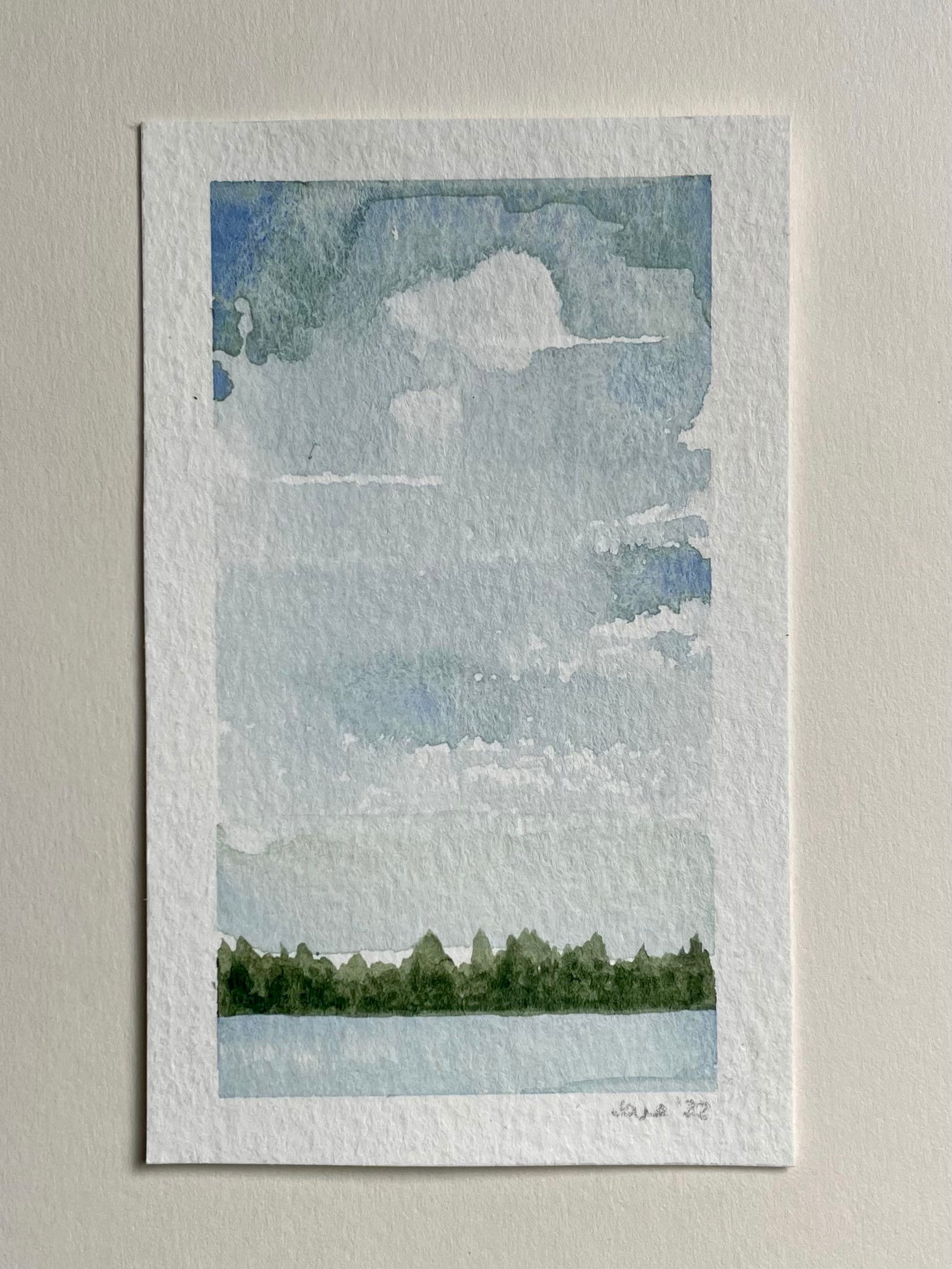 Watercolor Landscape, Lake Minnetonka 15 - Etsy