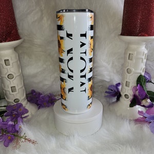 20oz Tumbler Mom/Daisy design,  Gift for Mom, Gift for Grandma, Gift for Aunt, Gift for Sister