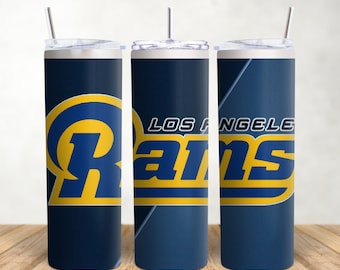 20oz custom LA Rams Tumbler, Los Angles Rams, NFL, cadeaus voor hem