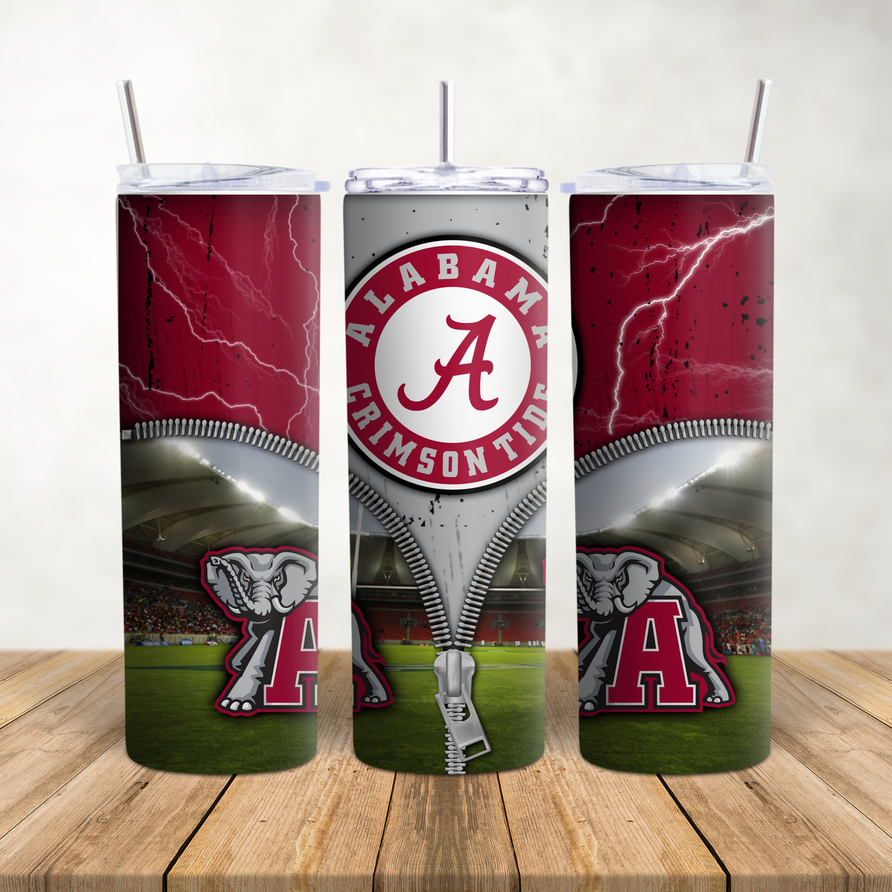 Alabama Circle Logo Rambler Tumbler