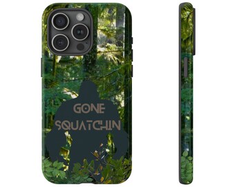 BIGFOOT SASQUATCH phone case for most iPhones including the new iPhone 15, most Samsung phones including S23, and some Google phones