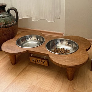 Custom Dog Bowl Stand: Personalized Pet Feeding Station