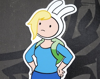 Fionna and Cake Adventure Time JDM Custom Vinyl Decal Sticker 