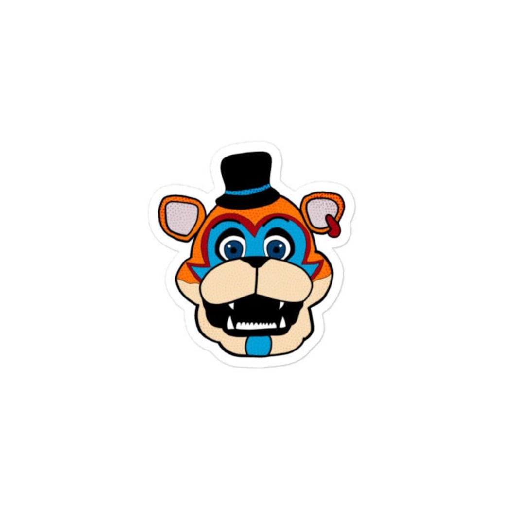 Five Nights At Freddys Round Stickers Freddy Fazbear Decorative Stickers