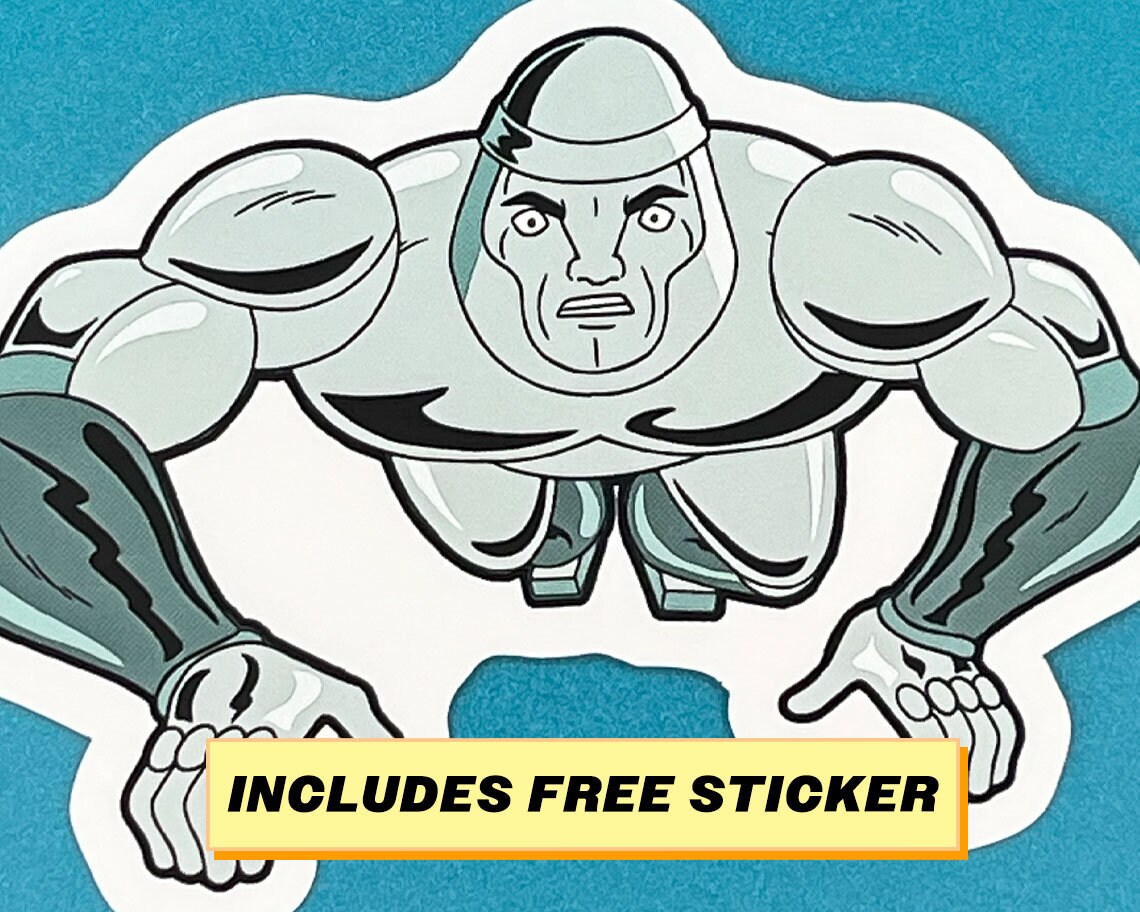 I Think You Should Leave | Metaloid Maniac | Tim Robinson | Free Shipping | Includes Free Bonus Sticker | ITYSL | 3" Sticker Decal