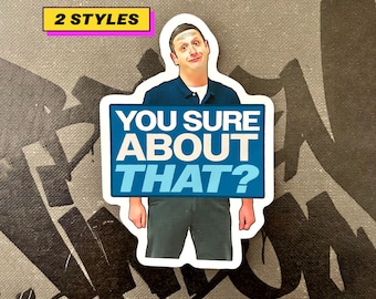 I Think You Should Leave Sticker: Carber Vacuum, Tim Robinson Matte Vinyl | Free Shipping | Includes Free Bonus Sticker