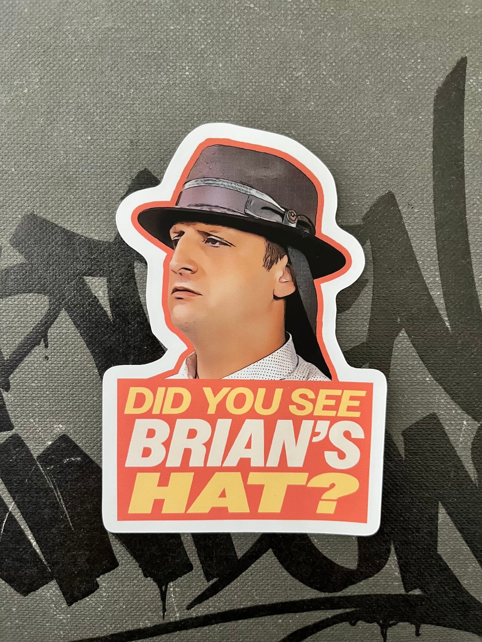 I Think You Should Leave Tim Robinson Brian's Hat Sticker | 2 Styles ...