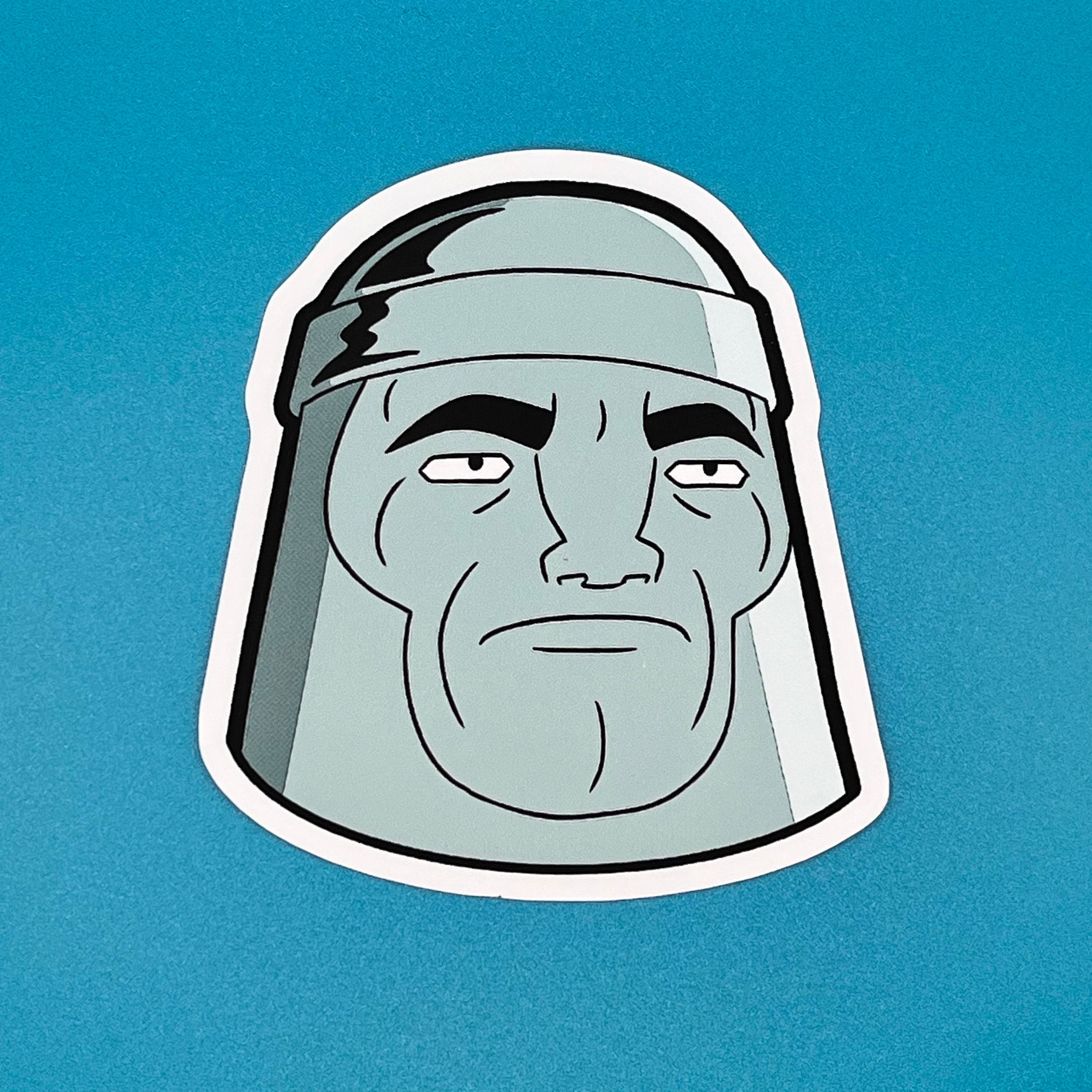 Discover I Think You Should Leave Sticker, Metaloid Maniac Head Sticker