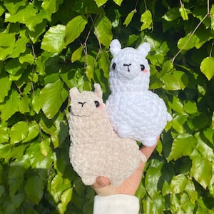 Crochet Mini Llama Alpaca Plushie - Handmade Amigurumi Llama Plush Toy - Llama Alpaca Gift - Custom Made To Order