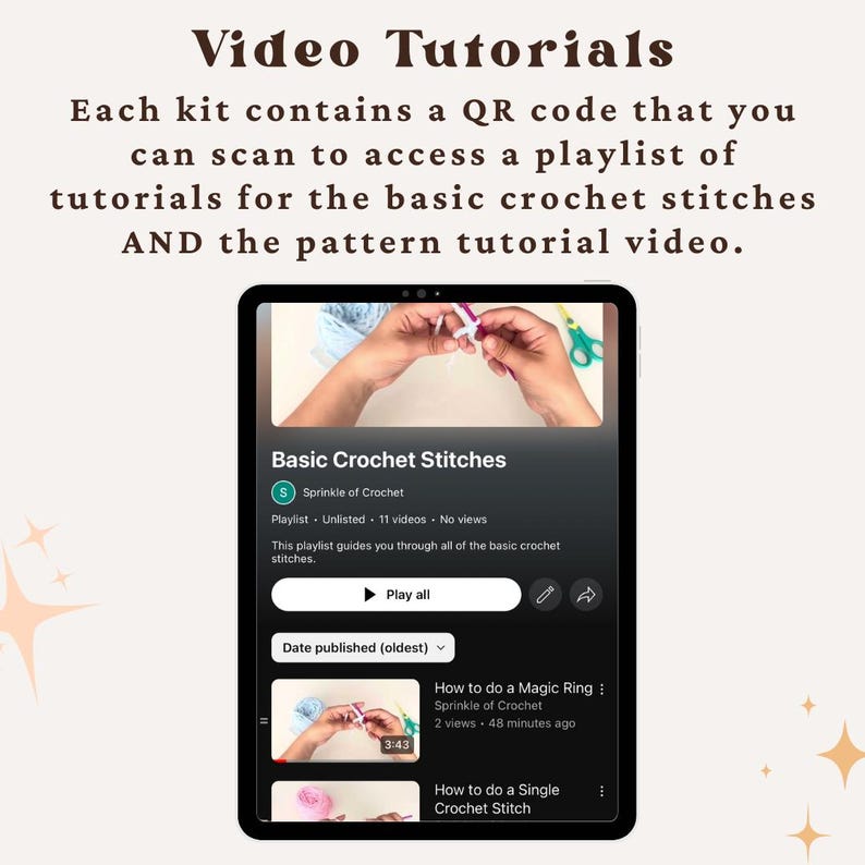 Turtle Crochet Kit DIY Crochet Gift for Turtle Lovers Crochet Gifts