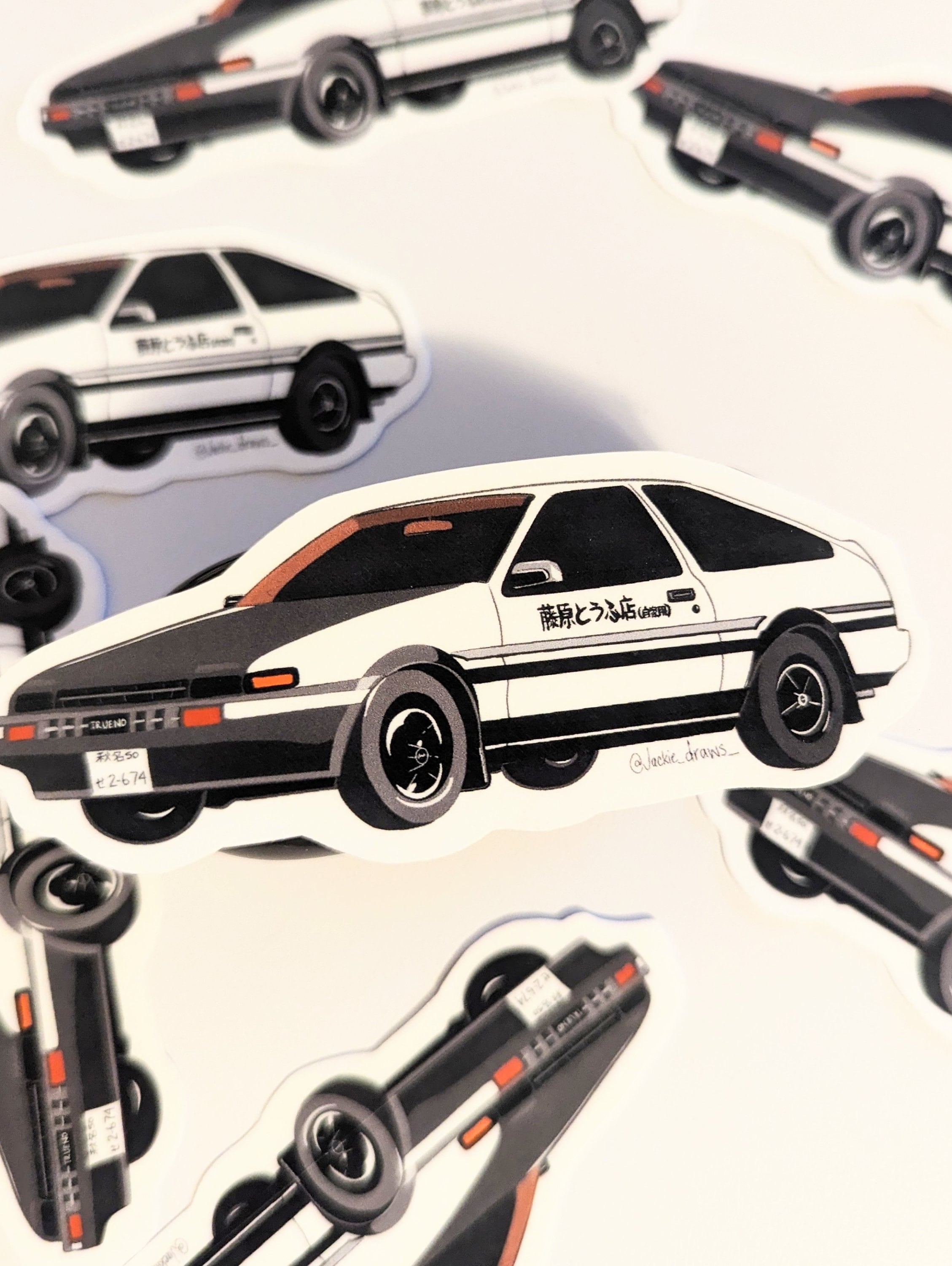 Fujiwara Tofu Shop Car Sticker | Ae86 | |toyota 