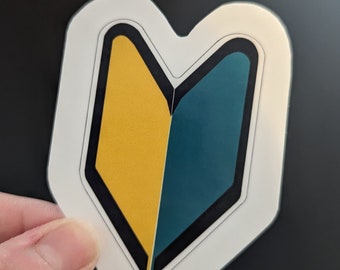 New Driver Sticker | JDM sticker | New Driver Japan Sticker | Vinyl Waterproof Sticker