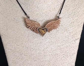 Heart Wings Necklace