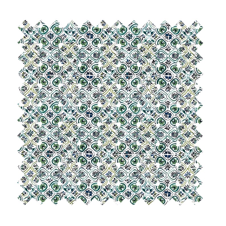 MEDITERRANEAN TILES Seamless Pattern Mediterranean Tile Digital Paper ...