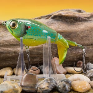 bass painted metal lures Custom Painted Bass Lures