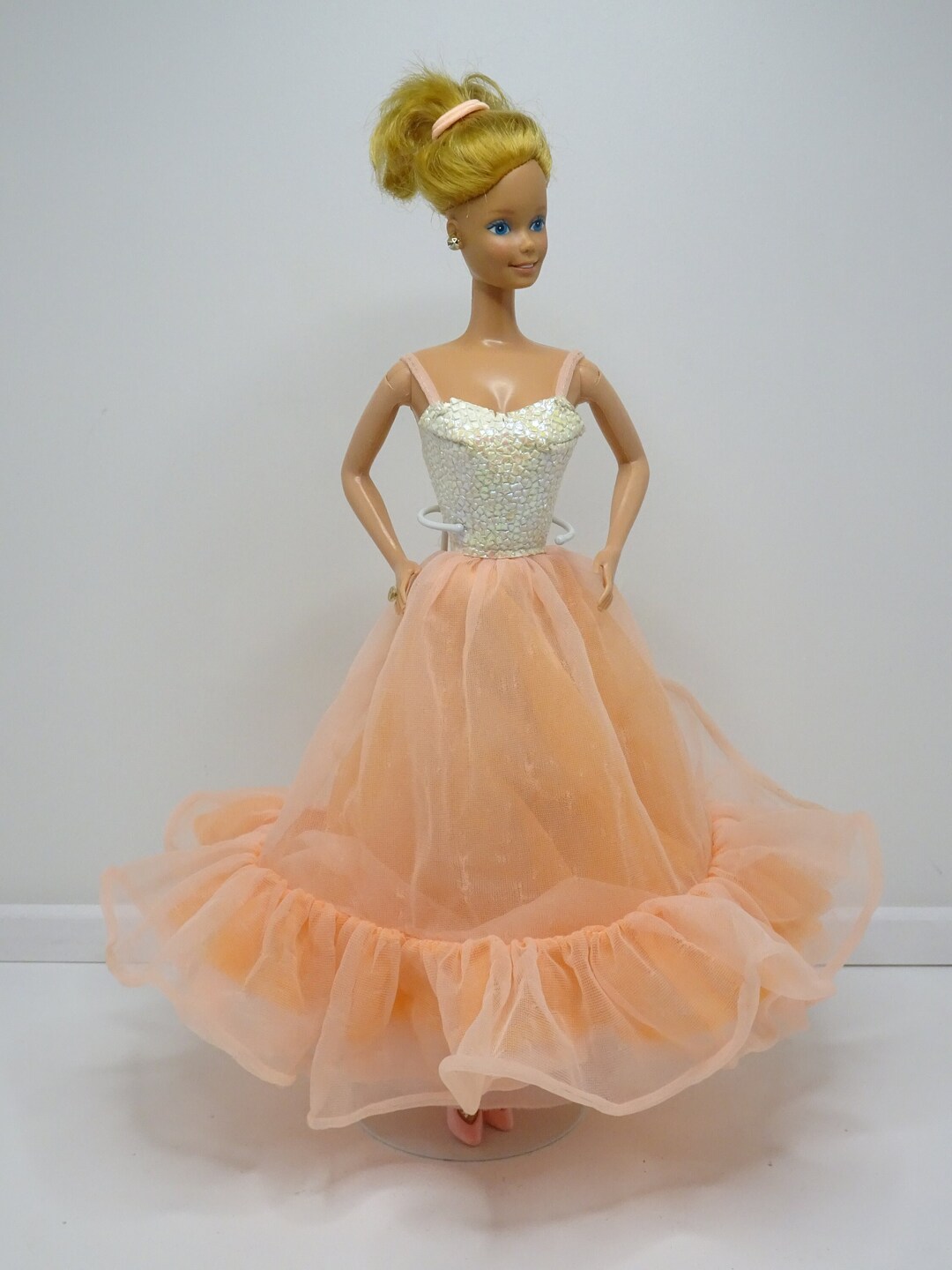 1980s Vintage Barbie peaches and Cream Doll Shoes and Etsy