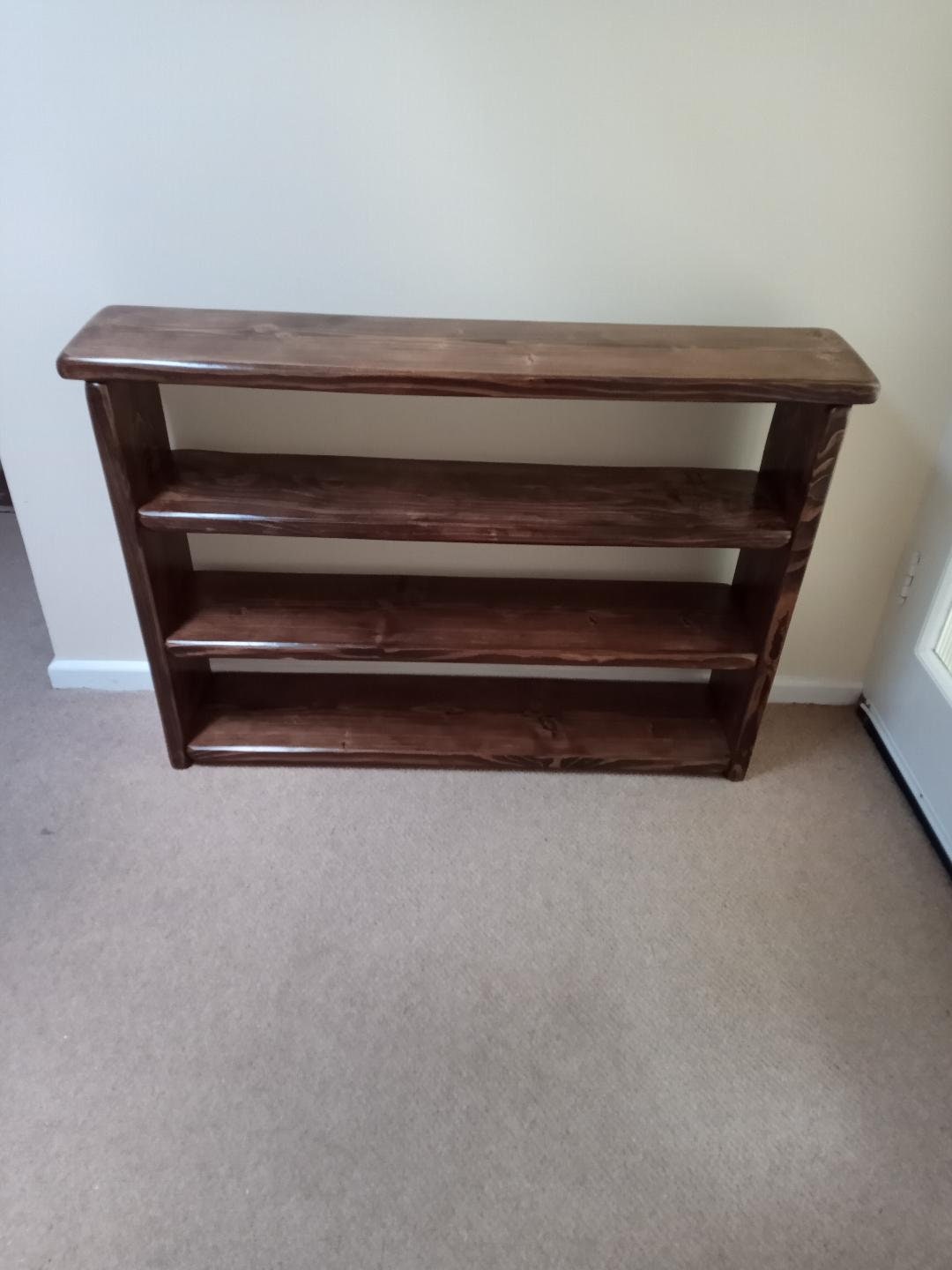 Rustic Bookcase Shoe Rack and Hall Stand Hand Crafted in Etsy UK