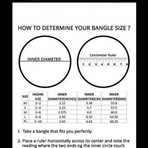 916 Gold Plated Pink & Green Cz Bangles, American Diamond Inlaid One Gram Gold Forming Bangles For Wedding,Birthday,Anniversary, 2-6 Inches image 5