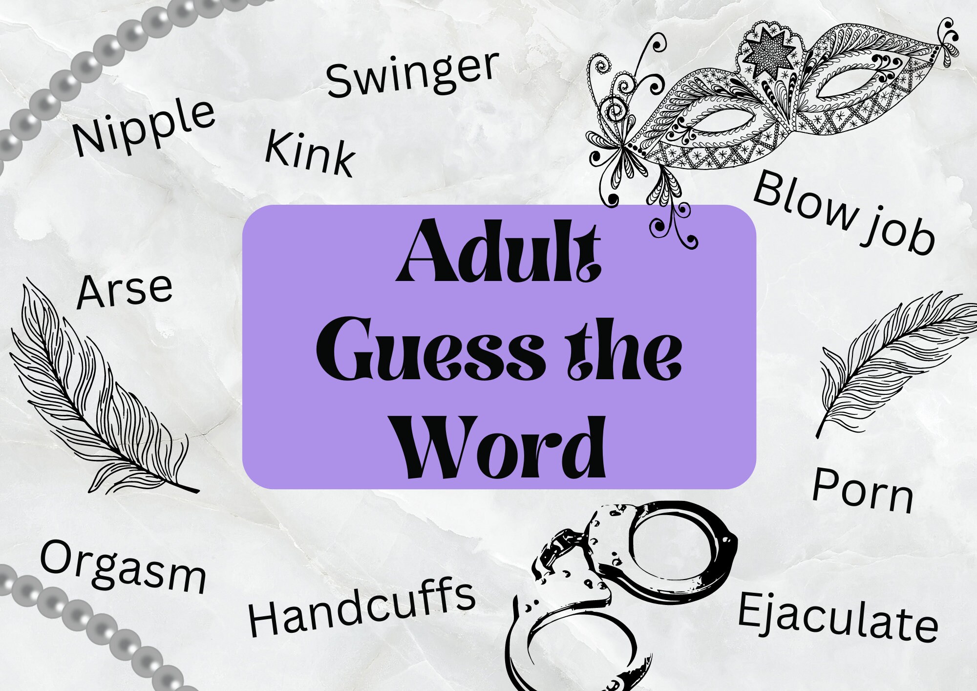 Errate das Wort Spiel für Erwachsene Sofort Download Errate das Wort  Erwachsenenporno Errate das Wort Spiel - Etsy.de