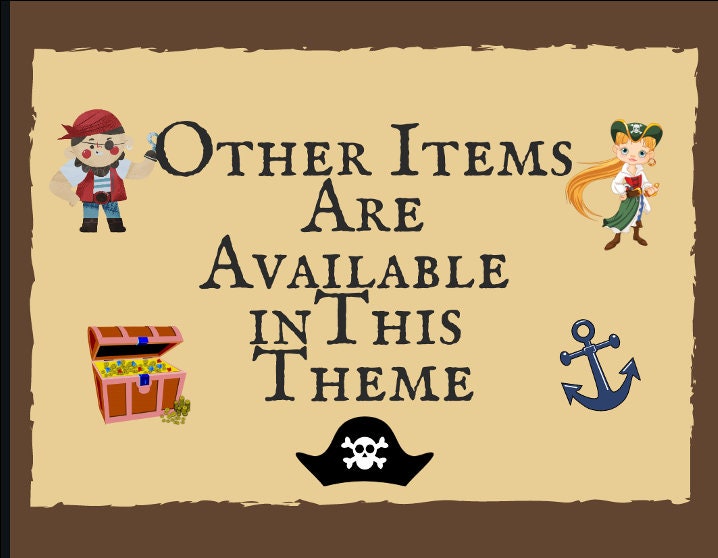 Pirate Quiz Pirate Printable Party Game Instant Download Party Game ...