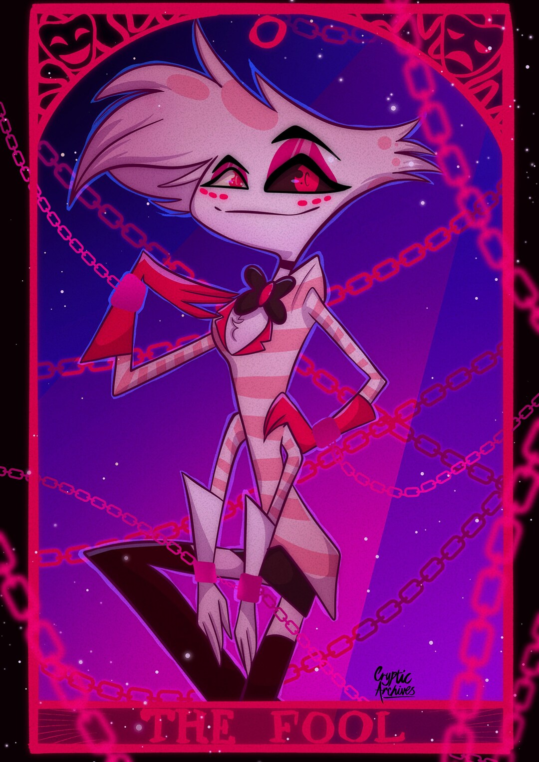 Buy Angel Dust A4 Hazbin Hotel Print Online in India - Etsy