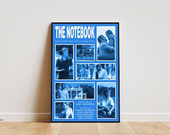 The Notebook Aesthetic Movie Poster Druck Premium Wandkunst Design