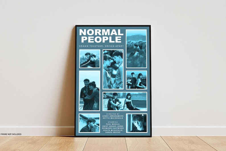 Normal Person Posters Normal People Aesthetic Movie Poster Print Premium Wall Art Design - Etsy